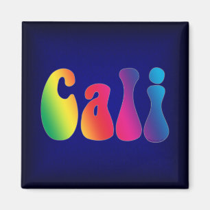 Aimant Cali teignent en nouant le logo de hippie de la