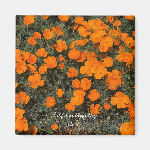 Aimant California Poppy Day
