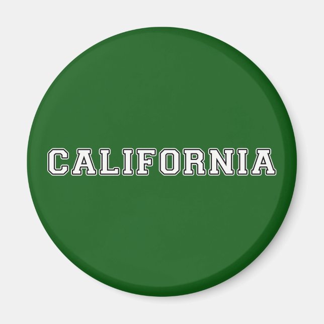 Aimant Californie (Devant)