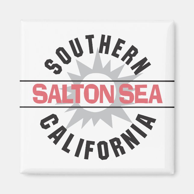 Aimant Californie du Sud - Mer de Salton (Devant)