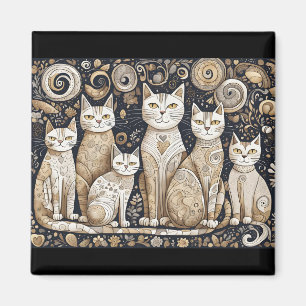 aimant calmant chats