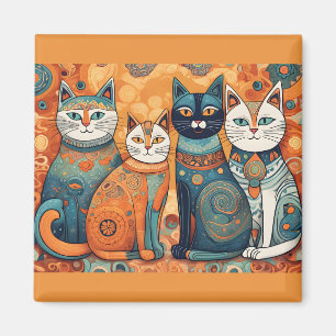 aimant calmant chats