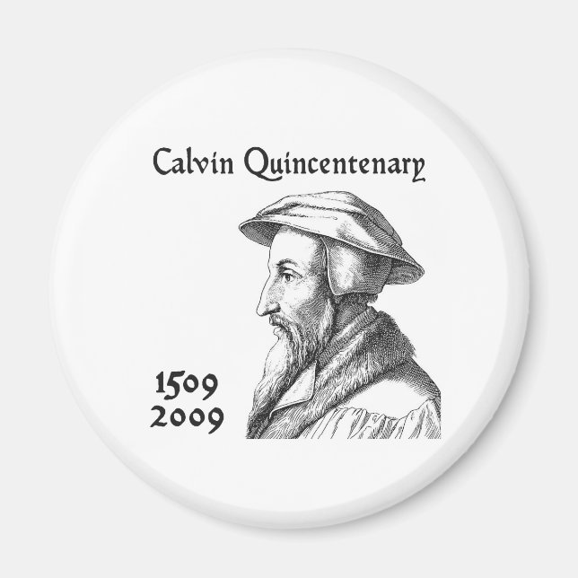 Aimant Calvin Quincentenaire (Devant)