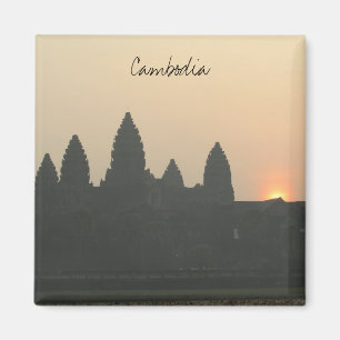 Aimant cambodge de sunrise angkor