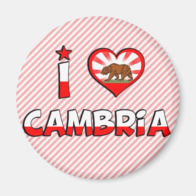 Aimant Cambria, Californie (Devant)