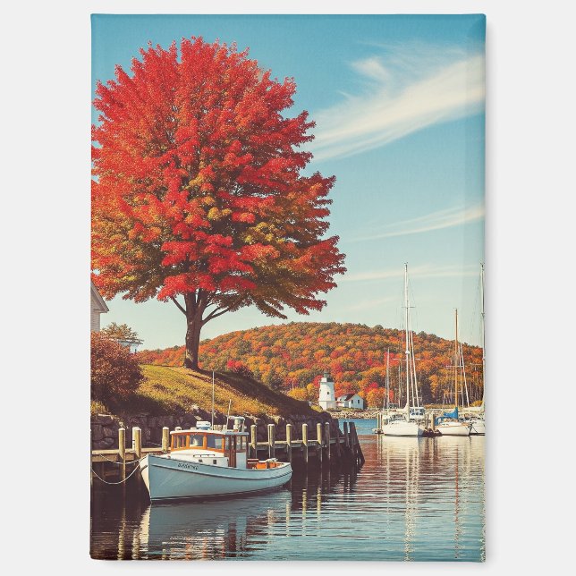 Aimant Camden Maine Travel (Recto)