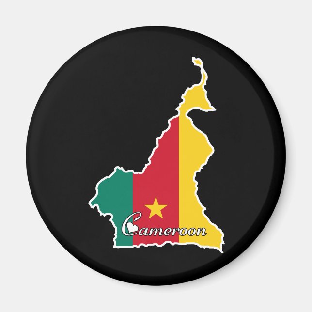 Aimant Cameroun cool (Devant)