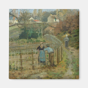 Aimant Camille Pissarro   la barrière, 1872 (huile sur l