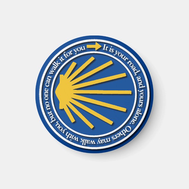 Aimant Camino de Santiago (Devant)