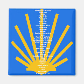 Aimant Camino de Santiago Le chemin de saint Jacques 0299