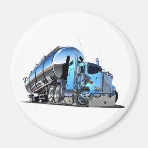 Aimant Camion carburant pour caricatures