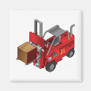 Aimant Camion chariot élévateur