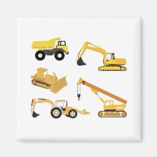 Aimant Camions de construction