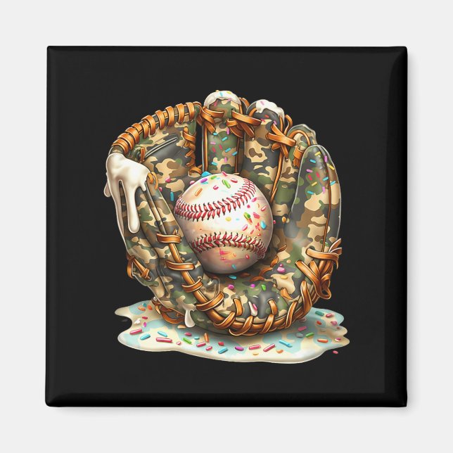 Aimant Camo Baseball Gloves Lifestyle 101 Apparel Drip Ic (Devant)