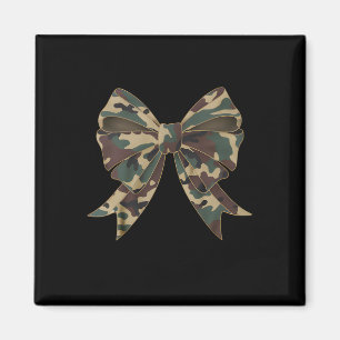 Aimant Camo Coquette Bow Chasse au canard Filles Enfants 