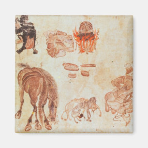 Aimant Camp nomade mongol, XVe siècle