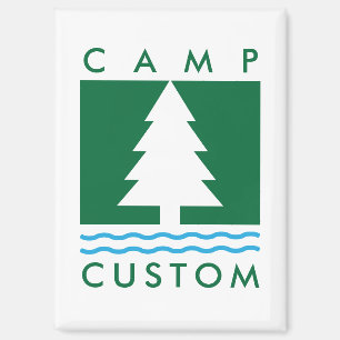 Aimant Camp personnalisé