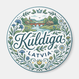 Aimant Campagne de Kuldīga Lettonie