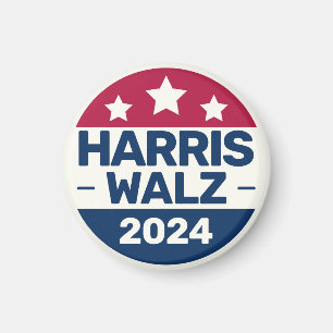 Aimant Campagne Kamala Harris Tim Walz 2024 Président