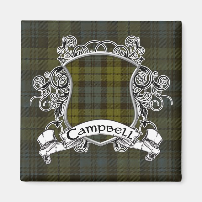 Aimant Campbell Tartan Shield (Devant)