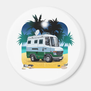 Aimant Camper de dessin