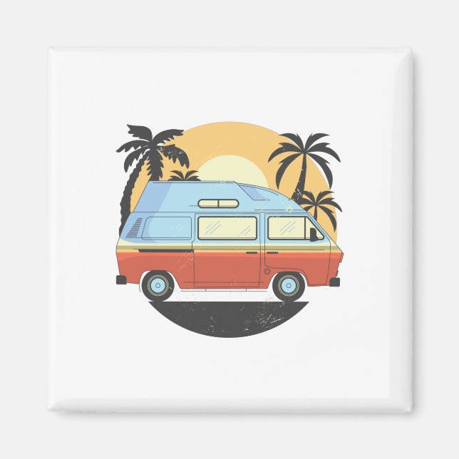 Aimant Camper Van (Devant)