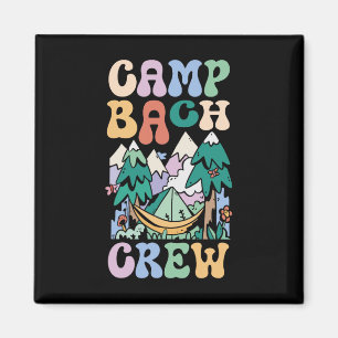 Aimant Camping enterrement de vie de jeune fille Camp Bac