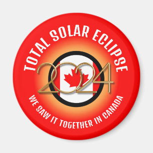 Aimant Canada 2024 TOTAL SOLAR ECLIPSE