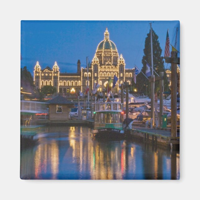 Aimant Canada, Colombie-Britannique, Victoria, Intérieur (Devant)