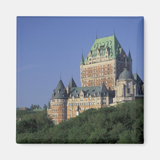 Aimant Canada, Québec. Château Frontenac. (Devant)