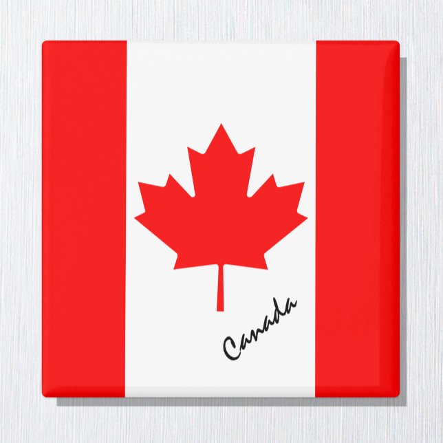 Aimant Canadian Flag Magnet, voyage / sports, Canada (Créateur téléchargé)