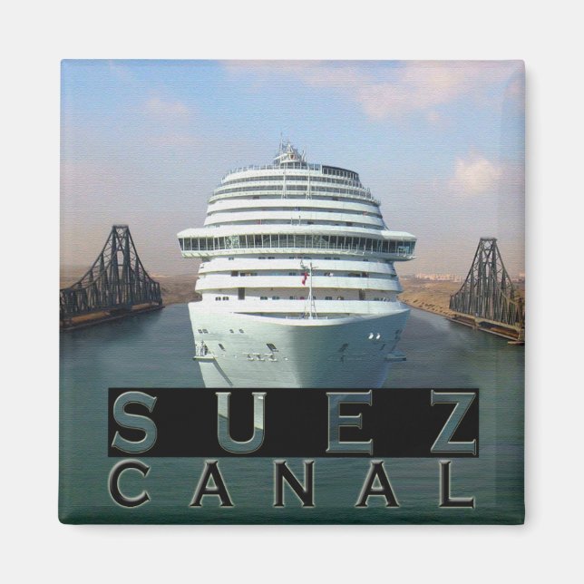 Aimant Canal de Suez (Devant)