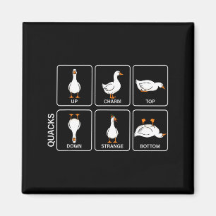 Aimant Canard de blague de physique drôle mème de coin-co