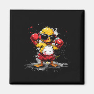 Aimant Canard en caoutchouc de boxe Gants de boxe Kickbox