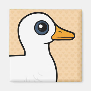 Aimant Canard Pekin Birdorable