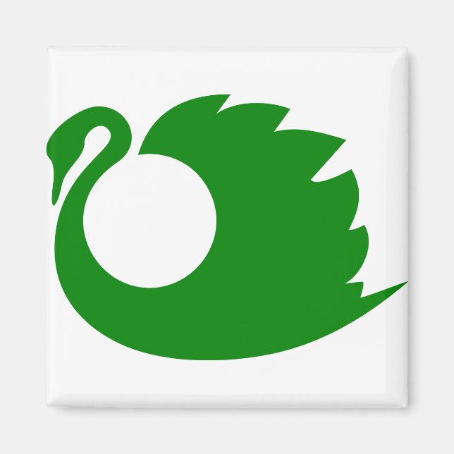 Aimant Canard vert (Devant)
