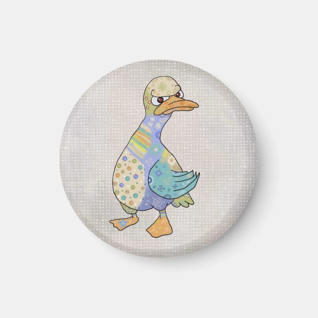 Aimant canards en colère (Devant)