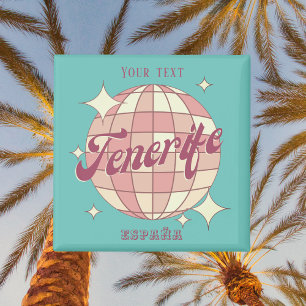 Aimant Canaries de Tenerife île Espagne souvenir