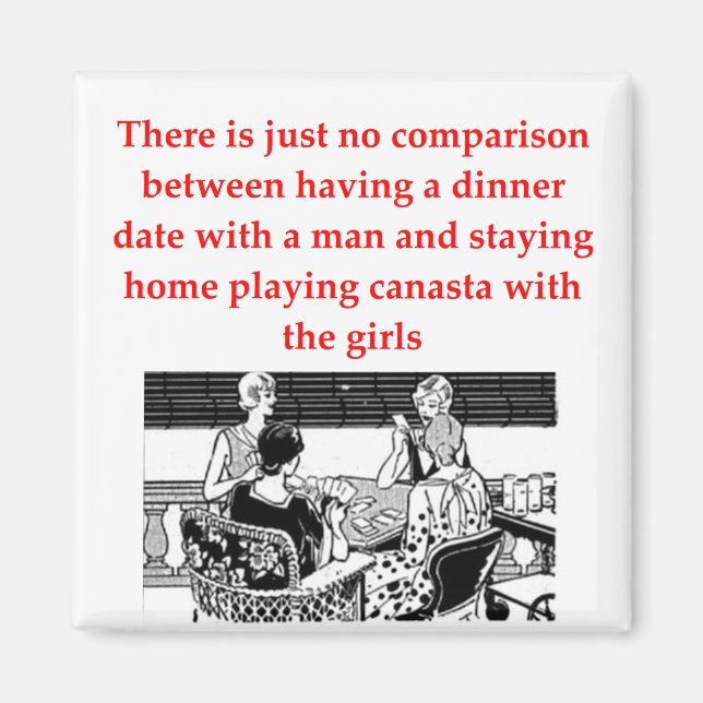 Aimant canasta (Devant)