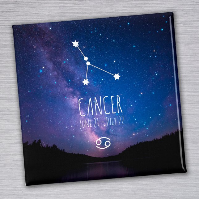 Aimant Cancer | Constellation Zodiaque personnalisée (Créateur téléchargé)