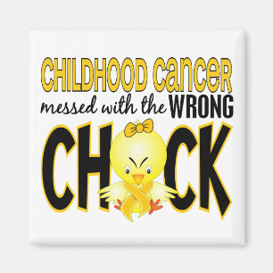 Aimant Cancer De L'Enfance Mis Au Courant Avec Le Mauvais