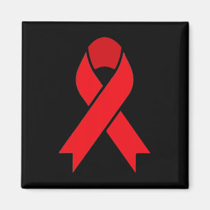 Aimant Cancer du sang Semaine du ruban rouge Sensibilisat