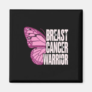 Aimant Cancer du sein Guerrier papillon Cancer du sein Aw