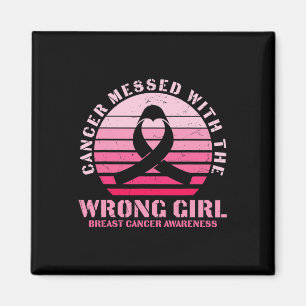 Aimant Cancer Maltraité Avec La Fille Cancer Du Sein Aw