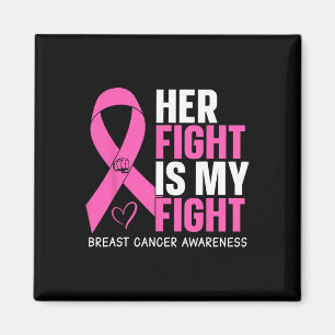 Aimant Cancer Son combat est mon combat cancer du sein de