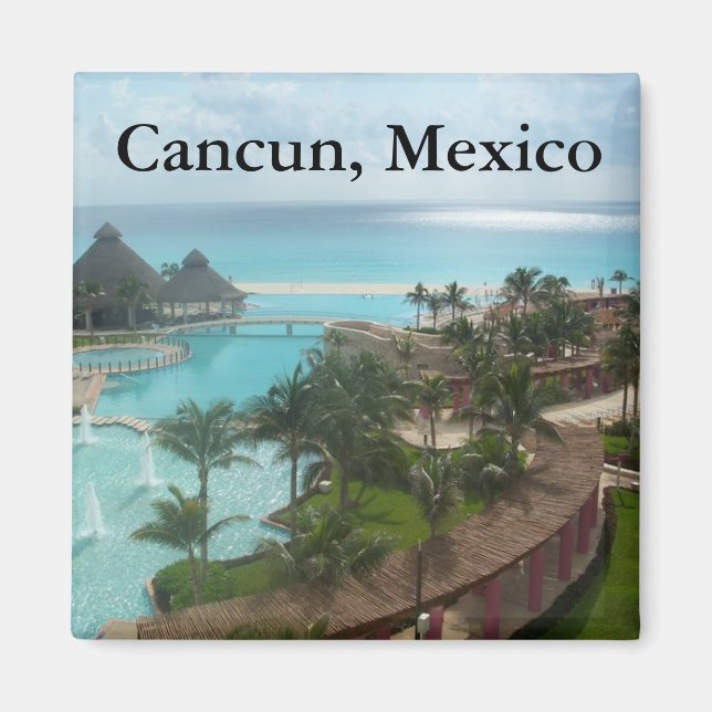 Aimant Cancun Mexique (Devant)