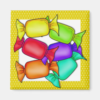 Aimant Candies du Colorful