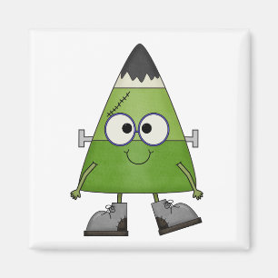 Aimant Candy Corn Frankenstein Halloween