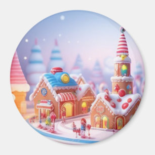 Aimant Candyland/Imaginaire Ville/Magnet