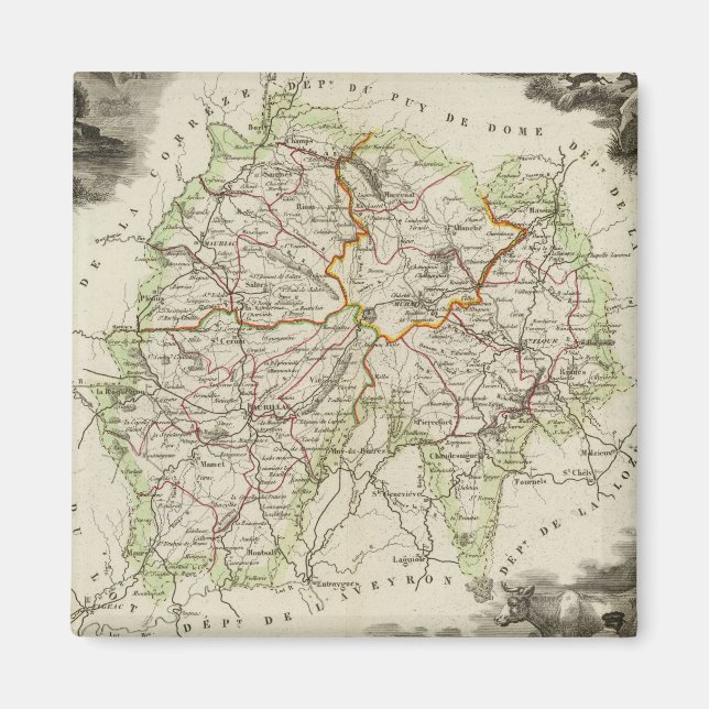 Aimant Cantaloupe (Devant)